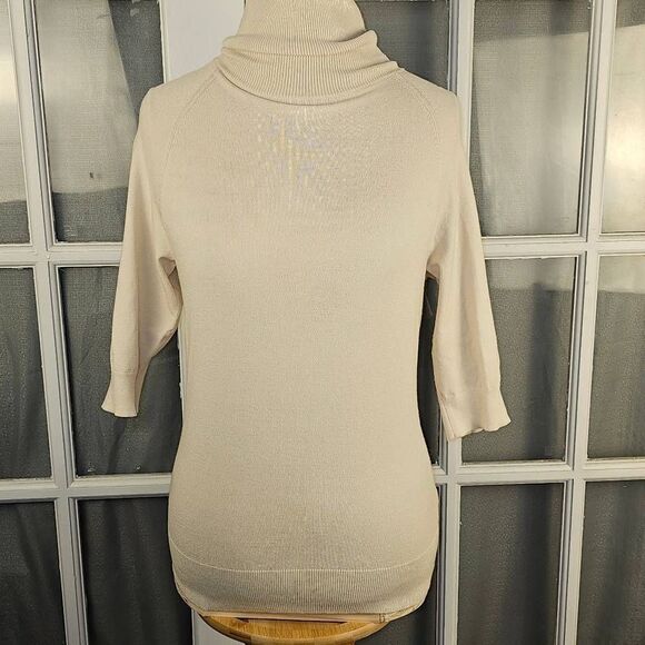 Babaton‎ Aritzia Womens Cream Botero Sweater Medium - Picture 1 of 5